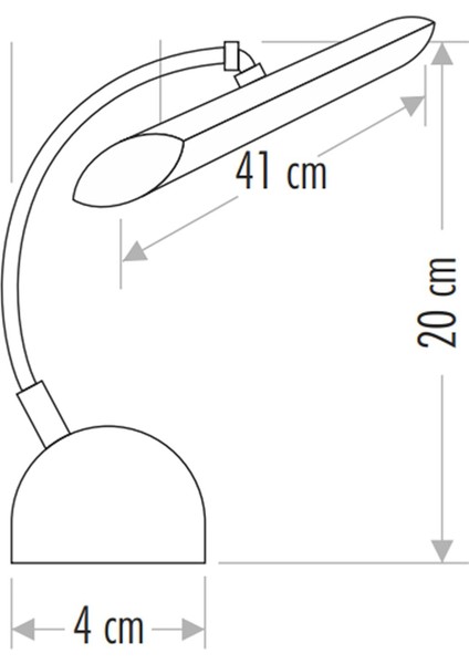 Cata 7W Ledli Kuğu Aplik CT-5212