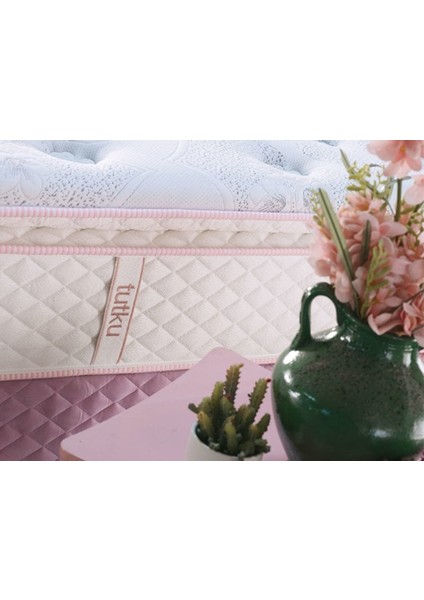 Tutku Yatak Rose Garden Pedli 4 Mevsim Dsc Yaylı Ergonomik Yatak 90X200