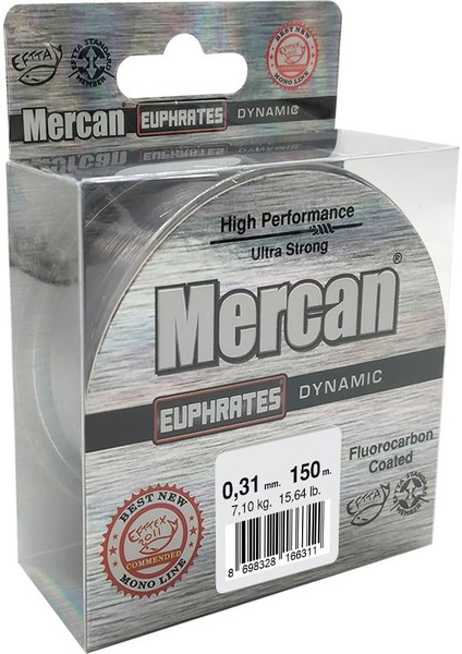 Euprates Dynamic Gümüş Gri (150 M) Makara Misina fiyatları