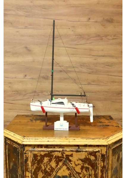 R Boat Private Yelkenli Gemi Maketi