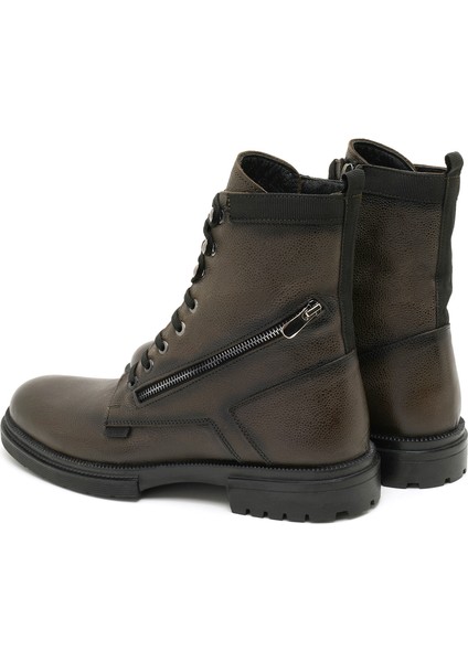 Bernal Haki Erkek Deri Bot indirimleri