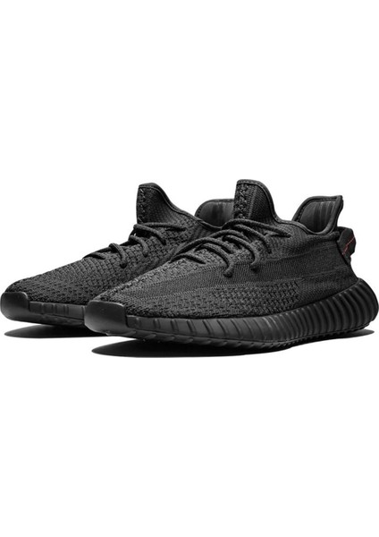 Adidas Mens Yeezy Boost 350 V2 Black Unisex Sneakers