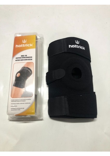 Neopren Ayarlanabilir Ortası Açık Dizlik