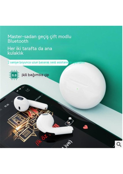 Tws Fone Bluetooth Kulaklık Kablosuz Kulaklık(Yurt Dışından)