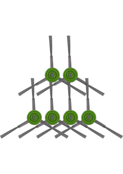 Thamtu G11 Için 6 Adet Robotlu Süpürge Ana Silindir Yan Fırça Hepa Filtre Yedek Yan Fırça Parçaları Aksesuarları (Yurt Dışından)