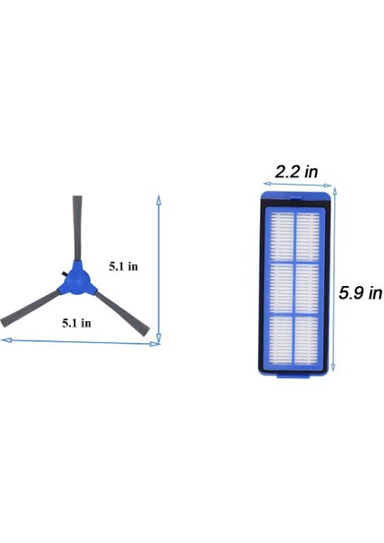 Eufy Robovac G10 Hybrid Için Elektrikli Süpürge Yan Fırça Hepa (Yurt Dışından) modelleri