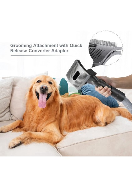 Dyson V15 V11 V10 V8 V7 V6 Elektrikli Süpürge Hızlı Bırakma Dönüştürücü Adaptör Için Köpek Bakım Seti Eki (Yurt Dışından)