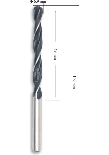 6,9 mm Haddeli Metal Matkap Ucu Hss Dın 338 fiyatları