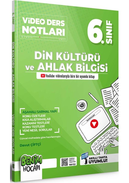 6. Sınıf 2023 Din Kültürü ve Ahlak Bilgisi Video Ders Notları