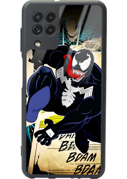 Samsung Galaxy A-22 Venom Tasarımlı Glossy Telefon Kılıfı