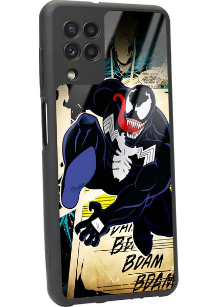 Samsung Galaxy A-22 Venom Tasarımlı Glossy Telefon Kılıfı fiyatları