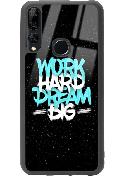 Huawei Y9 Prime Uzay Motto Tasarımlı Glossy Telefon Kılıfı