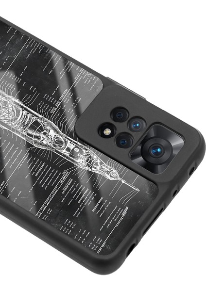 Xiaomi Redmi Note 11 Pro Apollo Plan Tasarımlı Glossy Telefon Kılıfı modelleri