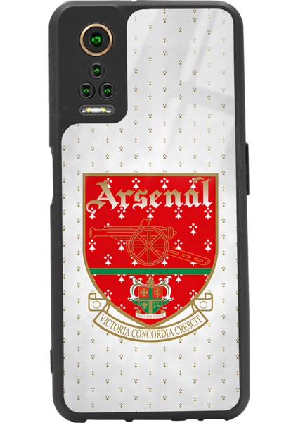 General Mobile Gm 22 Pro Retro Arsenal Tasarımlı Glossy Telefon Kılıfı