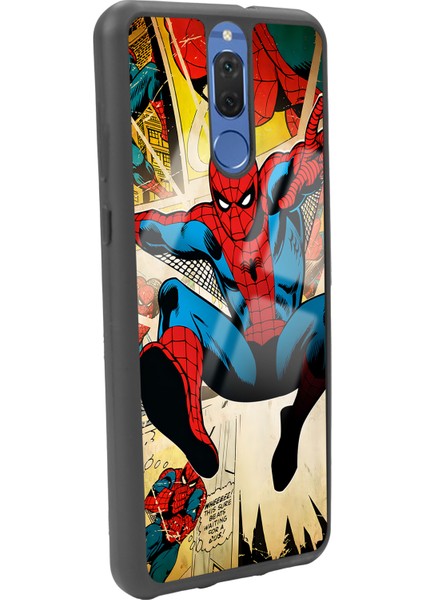Huawei Mate 10 Lite Spider-Man Örümcek Adam Tasarımlı Glossy Telefon Kılıfı fiyatları