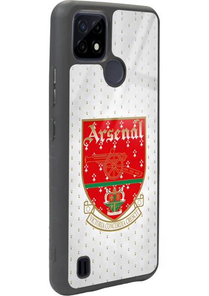 Oppo Realme C21 Retro Arsenal Tasarımlı Glossy Telefon Kılıfı fiyatları