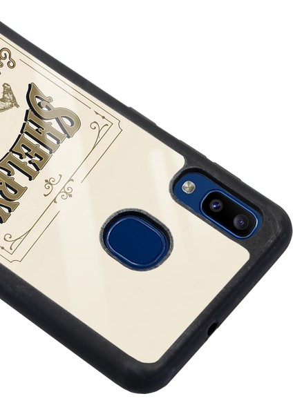 Samsung Galaxy A20 Peaky Blinders Shelby Dry Gin Tasarımlı Glossy Telefon Kılıfı modelleri