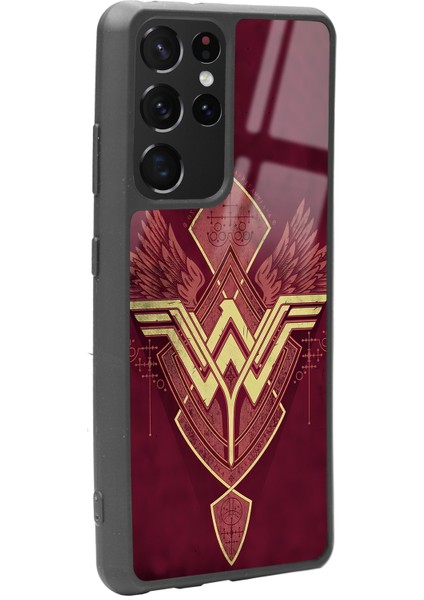 Samsung Galaxy S-21 Ultra Wonder Woman Tasarımlı Glossy Telefon Kılıfı fiyatları