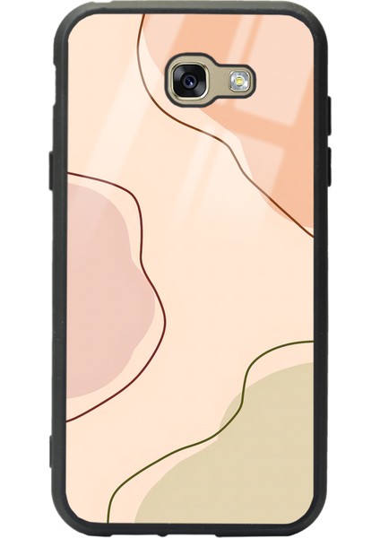 Samsung Galaxy A7 (2017) Nude Colors Tasarımlı Glossy Telefon Kılıfı