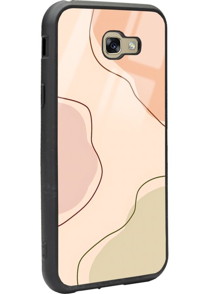 Samsung Galaxy A7 (2017) Nude Colors Tasarımlı Glossy Telefon Kılıfı