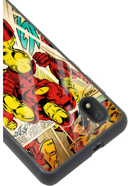 Tcl L7 Iron Man Demir Adam Tasarımlı Glossy Telefon Kılıfı