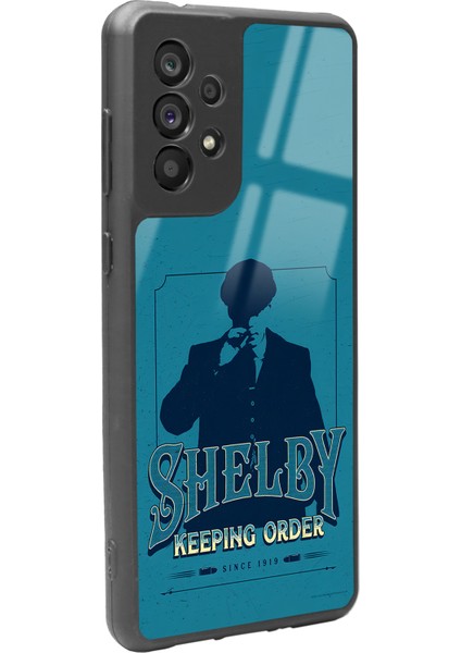 Samsung Galaxy A73 Peaky Blinders Shelby Tasarımlı Glossy Telefon Kılıfı fiyatları