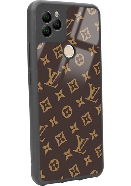 General Mobile Gm 22 Kahverengi Lv Tasarımlı Glossy Telefon Kılıfı fiyatları