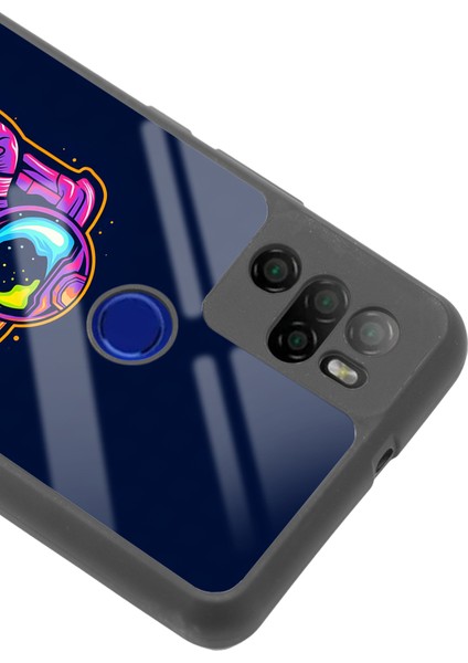 Omix X500 Neon Astronot Tasarımlı Glossy Telefon Kılıfı
