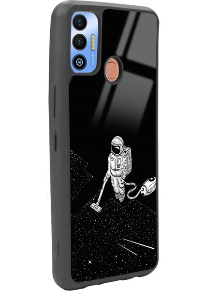 Tecno Spark 7t Astronot Tatiana Tasarımlı Glossy Telefon Kılıfı fiyatları