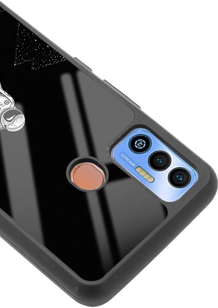 Tecno Spark 7t Astronot Tatiana Tasarımlı Glossy Telefon Kılıfı modelleri