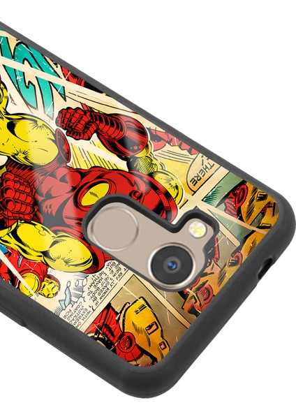 General Mobile Gm 8 Iron Man Demir Adam Tasarımlı Glossy Telefon Kılıfı