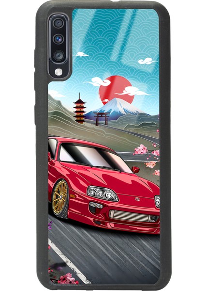 Samsung Galaxy A70 Supra Tasarımlı Glossy Telefon Kılıfı