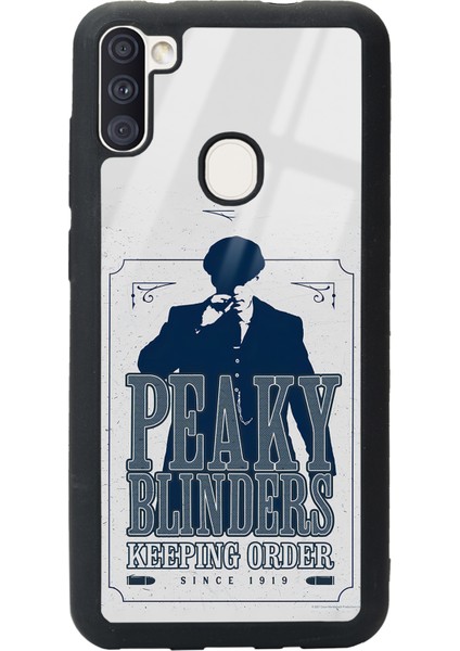 Samsung Galaxy A11 Peaky Blinders Keeping Tasarımlı Glossy Telefon Kılıfı