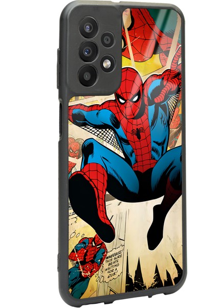 Samsung Galaxy A23 Spider-Man Örümcek Adam Tasarımlı Glossy Telefon Kılıfı fiyatları