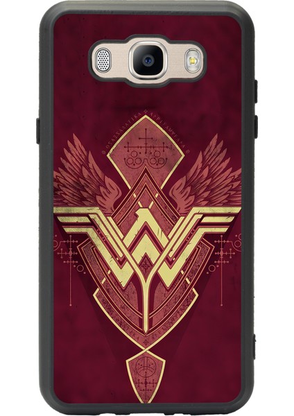 Samsung Galaxy J7 (2016) Wonder Woman Tasarımlı Glossy Telefon Kılıfı