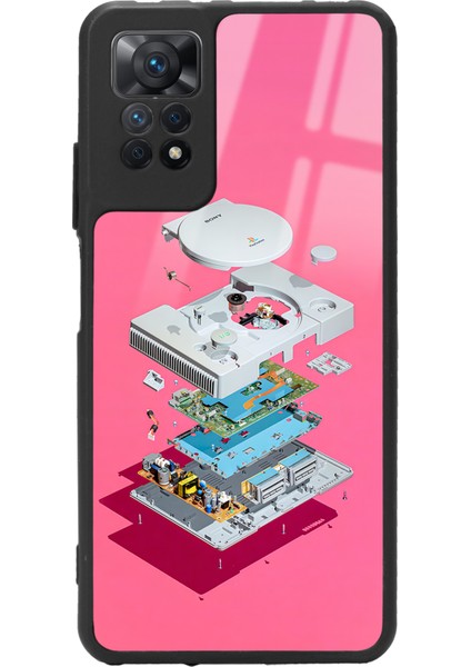 Xiaomi Redmi Note 11 Pro Playstation Tasarımlı Glossy Telefon Kılıfı