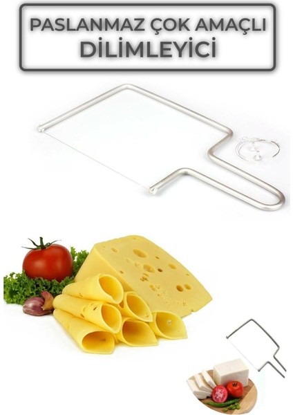 Peynir Kesme Teli Paslanmaz Peynir Dilimleyici Yedek Tel Hediyeli Dilimleyici fırsatları