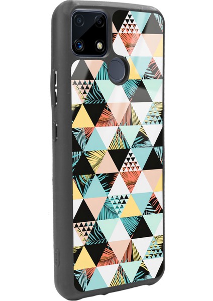 Oppo Realme C25 Retro Duvar Kağıdı Tasarımlı Glossy Telefon Kılıfı fiyatları