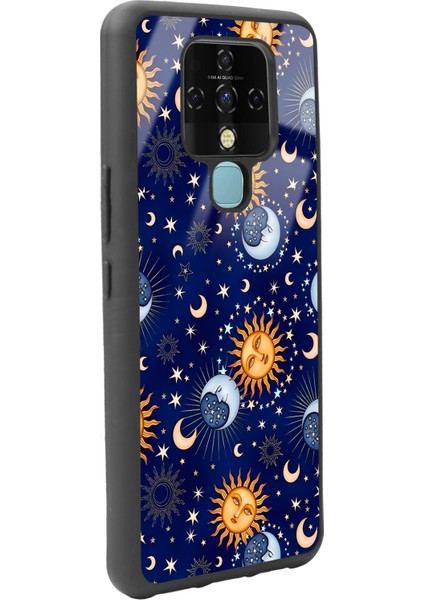 Tecno Camon 16 Ay Güneş Pijama Tasarımlı Glossy Telefon Kılıfı fiyatları
