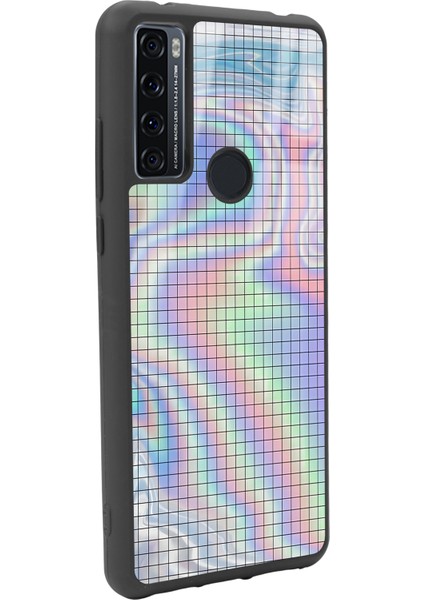 Tcl 20 Se Neon Dama Tasarımlı Glossy Telefon Kılıfı fiyatları