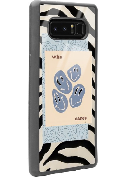 Samsung Galaxy Note 8 Zebra Emoji Tasarımlı Glossy Telefon Kılıfı fiyatları