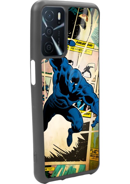 Oppo A-16 Black Panther Kara Panter Tasarımlı Glossy Telefon Kılıfı fiyatları
