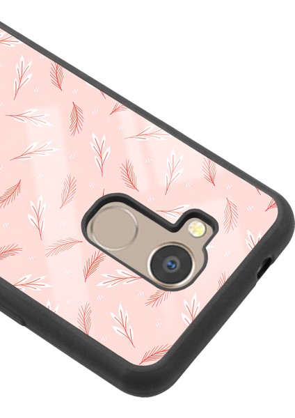 General Mobile Gm 8 Pudra Yapraklı Tasarımlı Glossy Telefon Kılıfı modelleri
