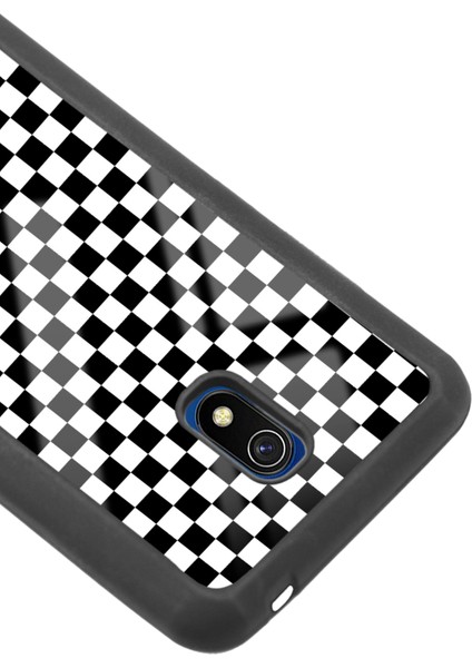 Xiaomi Redmi 8A Damalı Tasarımlı Glossy Telefon Kılıfı modelleri