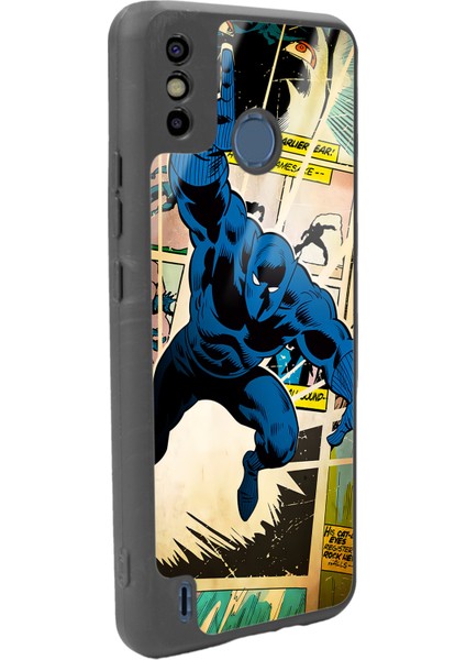 Tecno Spark 6 Go Black Panther Kara Panter Tasarımlı Glossy Telefon Kılıfı fiyatları