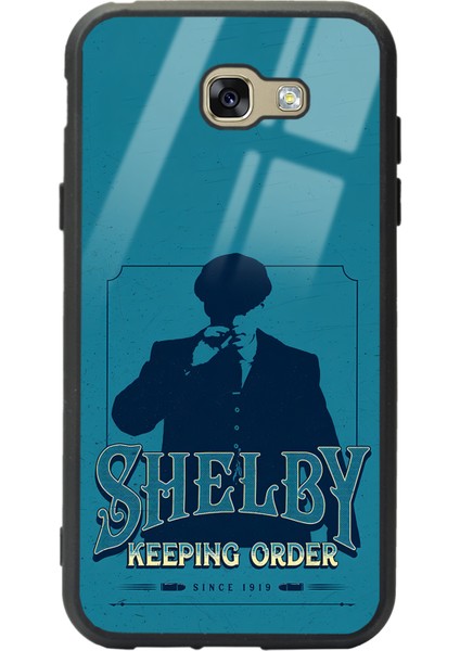 Samsung Galaxy A7 (2017) Peaky Blinders Shelby Tasarımlı Glossy Telefon Kılıfı