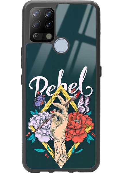 Tecno Pova Rebel Tasarımlı Glossy Telefon Kılıfı