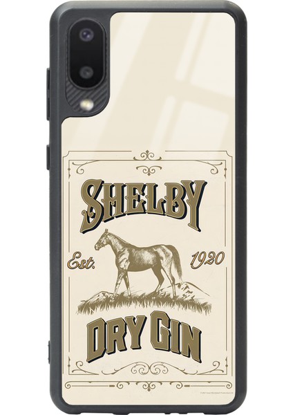 Samsung Galaxy A-02 Peaky Blinders Shelby Dry Gin Tasarımlı Glossy Telefon Kılıfı