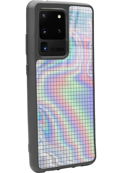 Samsung Galaxy S20 Ultra Neon Dama Tasarımlı Glossy Telefon Kılıfı fiyatları