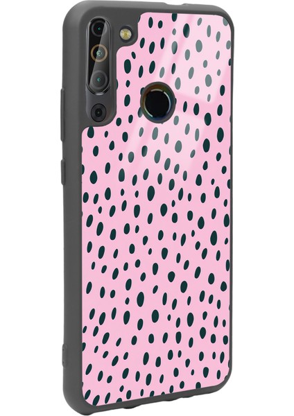 Casper X20 Pembe Benek Tasarımlı Glossy Telefon Kılıfı fiyatları